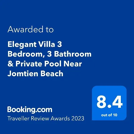 Villa Royale - 3 Bedrooms Private Pool Villa Jomtien Beach Exterior photo